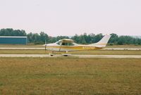 N7371Q @ MGN - Taxi from landing RWY 28 @ Harbor Springs Airport (MGN) - by Mel II