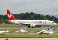 TC-JFG @ EGCC - Slowing down on 23R - by Kevin Murphy