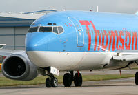 G-THOE @ EGCC - Close up at the threshold - by Kevin Murphy