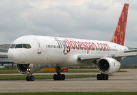 TF-FIT @ EGCC - Globespan holiday jet - by Kevin Murphy