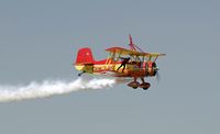N7699 @ KAKO - Gene Soucy & Teresa Stokes - Wing Walking - National Radial Engine Exhibition - 2007  Akron Colorado - by John Little