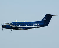 G-FPLB @ LEBL - Approach fast to calibrating ILS RWY 25R. - by Jorge Molina