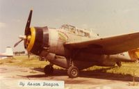 N7075C @ ADS - TBM in sprayer configuration...@1980 - by Zane Adams