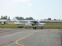 CF-YHF @ CYNJ - Heading out to the active - by Guy Pambrun