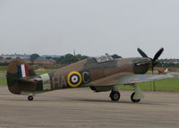 G-HURI @ EGSU - 2. Z5140 at Duxford September Airshow 2007 - by Eric.Fishwick