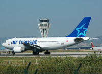 C-GPAT @ LEBL - Aligned RWY 25L for take off. - by Jorge Molina