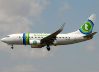 PH-XRZ @ LEBL - Landing rwy 25R - by Shunn311