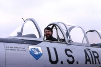 N790RH @ DPA - Me in the cockpit of T-34A 55-0233 after the ride - by Glenn E. Chatfield