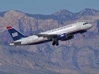 N832AW @ KLAS - US Airways / 2001 Airbus Industrie A319-132 - by Brad Campbell