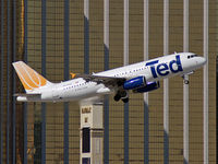 N470UA @ KLAS - Ted Airlines / 2001 Airbus Industrie A320-232 - by Brad Campbell