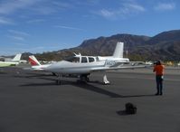 N52TH @ SZP - 1999 Hastings Cirrus Design VK-30, Continental IO-550 pusher tri-blade prop. Cirrus Design sold 34 VK-30 kits. N52TH was the first completed over nine year build time. See N52TH in flight in DVD 'One Six Right'. - by Doug Robertson