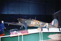 MA863 @ FFO - Spitfire at the National Museum of the U.S. Air Force, just before pulling out for the shuffling of planes - by Glenn E. Chatfield