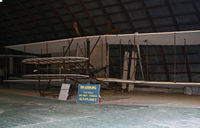 UNKNOWN @ NY94 - This beautiful Wright Flyer reproduction was built at the August Martin Hight School, Jamaica, NY, in the 1970s.  It was previously displayed at JFK and the Cradle of Aviation Museum. - by Daniel L. Berek