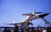 62-0207 @ NFW - This Aircraft collided with F-104N (NASA 813) June 8, 1966 while filming publicity - Taken at 1966 Air Force Assn Airshow, Carswell AFB - Photo By John Williams - published with permission. - by Zane Adams