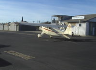 N5524N @ SZP - 1943 Howard DGA-15P 'Mr. Hooligan', P&W R-985 450 Hp, taxi to refuel - by Doug Robertson
