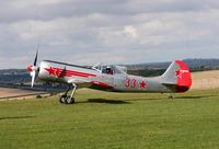 G-YAKZ @ COMPTON AB - YAK 50 - by martin rendall