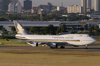 9V-SPE @ YSSY - Singapore Airlines 747-400 - by Andy Graf-VAP