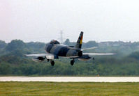 N860AG @ GKY - Former Bolvian AF Sabre - First Restoration Flight in US - by Zane Adams