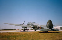 N72615 @ GKY - The ill fated CAF He-111 / Casa 2.111 at Arlington after an engine change. - by Zane Adams
