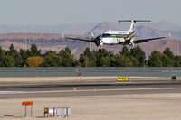 N146ZV @ KLAS - Mesa Airlines / 1995 Beech 1900D - by Brad Campbell