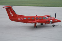 OE-FIT @ LOWI - Red Air Piper 42 Cheyenne - by Thomas Ramgraber-VAP
