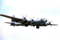 N529B @ AFW - B-29 FIFI TLanding at Allaince Ft. Worth - by Zane Adams