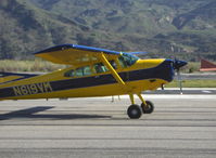 N619VM @ SZP - 1981 Cessna A185F SKYWAGON, Continental IO-520-D 300 Hp, taxi - by Doug Robertson