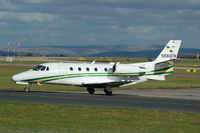 N560TH @ EGCC - Cessna 560XL - Taxiing - by David Burrell