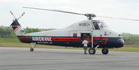 N126GW @ DAN - 1959 Sikorsky S-58JT in Danville Va. for fuel. - by Richard T Davis