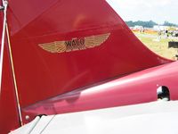 N13050 @ LAL - Tail detail and stabilizer trim jack screw.  Sun N Fun 2008 - by Bob Simmermon