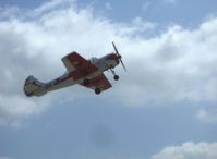 N124YK @ SZP - 1984 Intreprinderea de Avioane Bacau-Romania (Yakovlev) Yak 52 Vedeneev MP-14P 9 cylinder air-cooled radial 360 Hp, takeoff climb Rwy 22 - by Doug Robertson