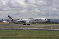 A6-EBV @ EGCC - Taken at Manchester Airport on a typical showery April day - by Steve Staunton