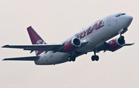 LY-AQV @ EBBR - Lithuanian guest climbing from rwy 07R in the late afternoon - by Philippe Bleus