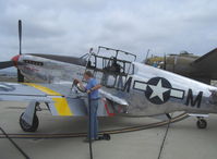 N251MX @ CMA - 1943 North American TP-51C-10 MUSTANG as NL251MX 'Betty Jane', Packard LIBERTY/V-1650-3 1,380 Hp, modified for tandem dual control, Limited class, refueling - by Doug Robertson