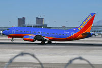 N669SW @ KLAS - Southwest Airlines / 1987 Boeing 737-3A4 - by Brad Campbell