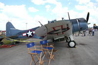 N82GA @ LAL - SBD Dauntless - by Florida Metal