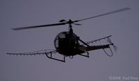 N4029Z @ PVG - Getting some spray work done at dusk - by Paul Perry