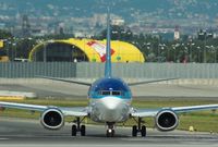 ES-ABL @ LOWW - Estonian Air  Boeing  737-5L9 - by Delta Kilo