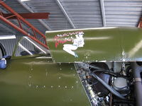 N595JF @ SZP - 1969 Nanchang China CJ-6A, Vedeneev (Ivchenko) M14b 360 Hp upgrade, 'Nanchang Nancy' nose art - by Doug Robertson