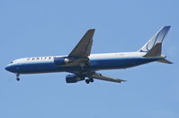 N652UA @ MCO - United 767-300 arriving from ORD - by Florida Metal
