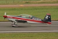 145 @ EGVA - Taken at the Royal International Air Tattoo 2008 during arrivals and departures (show days cancelled due to bad weather) - by Steve Staunton
