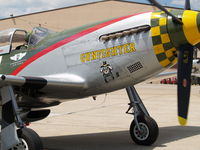 N5428V @ KOFF - NOSE ART OF GUNFIGHTER - by Gary Schenaman