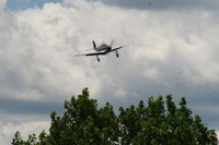 N251MX @ YIP - P-51C Betty Jane - by Florida Metal