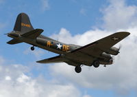 N3703G @ YIP - B-17 Memphis Belle - by Florida Metal