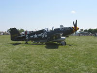 N551E @ OSH - North American P-51B MUSTANG 'Old Crow' - by Doug Robertson