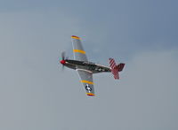 N251MX @ YIP - P-51C Betty Jane - by Florida Metal