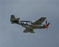 N551E @ YIP - Jack Roush's P-51B Old Crow - by Florida Metal