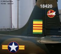 N2146J @ NKT - Showing off the South Vietnamese Air Force markings - by Paul Perry