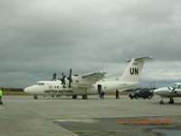 C-GGXS @ CYYR - Vistor at Goose Bay - by John J. Boling
