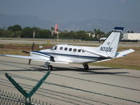 N33DE @ KVNY - Taxiing to Maguire North after landing from KGOO - by Chris Allegro